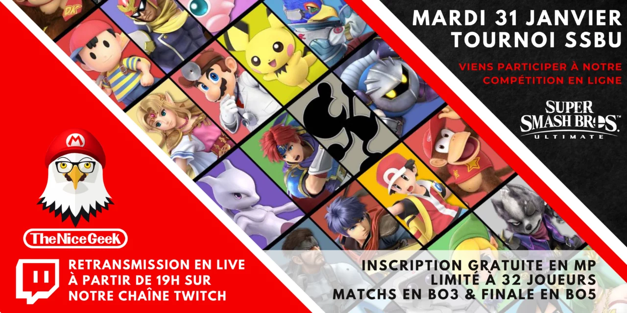 Tournoi en ligne SSBU 31/01/23