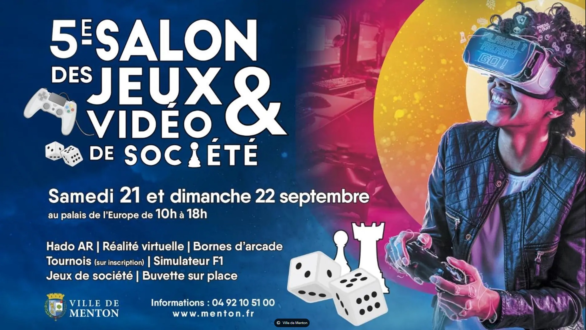 Festival des jeux à Menton 2024