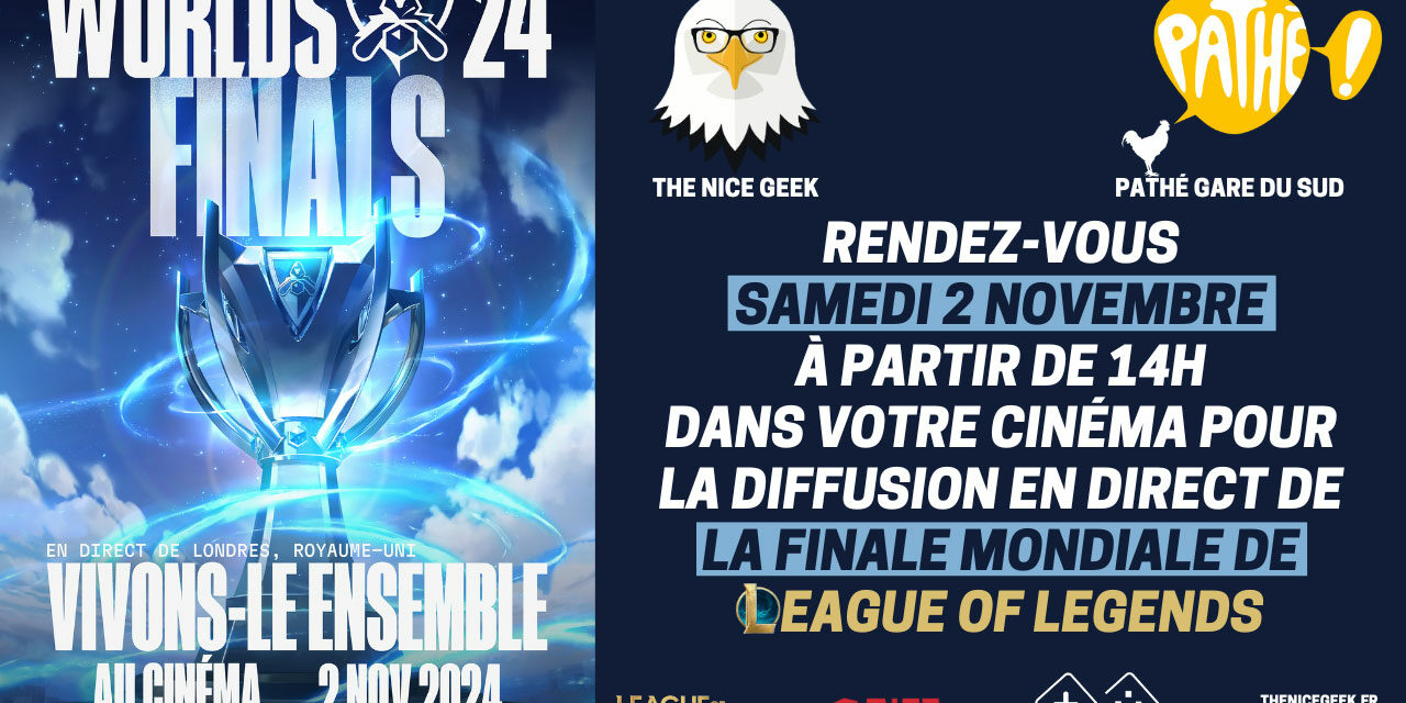 Worlds League of Legends 2024 Pathé Gare du sud